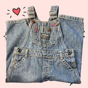 OshKosh B’Gosh Denim Overalls 18 Mths Vestbak, Girls Blue Light Wash